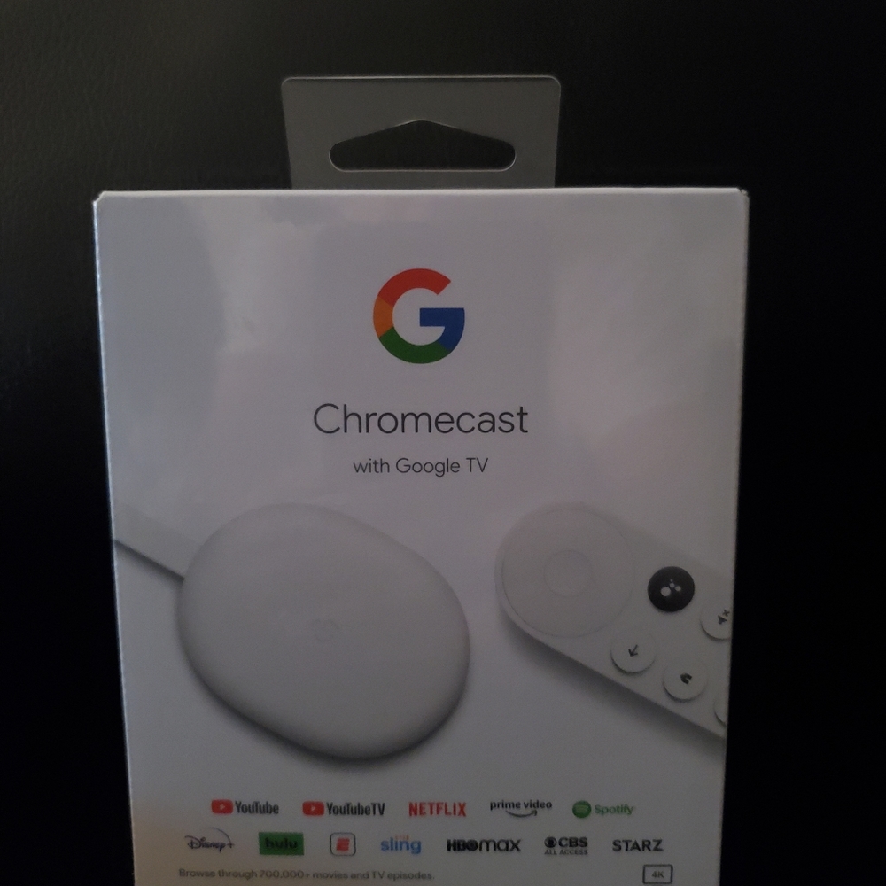 Chromecast with Google TV.       Newest ver.